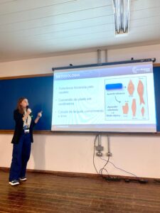 Aluna Lanna Guedes na Latinoware 2025